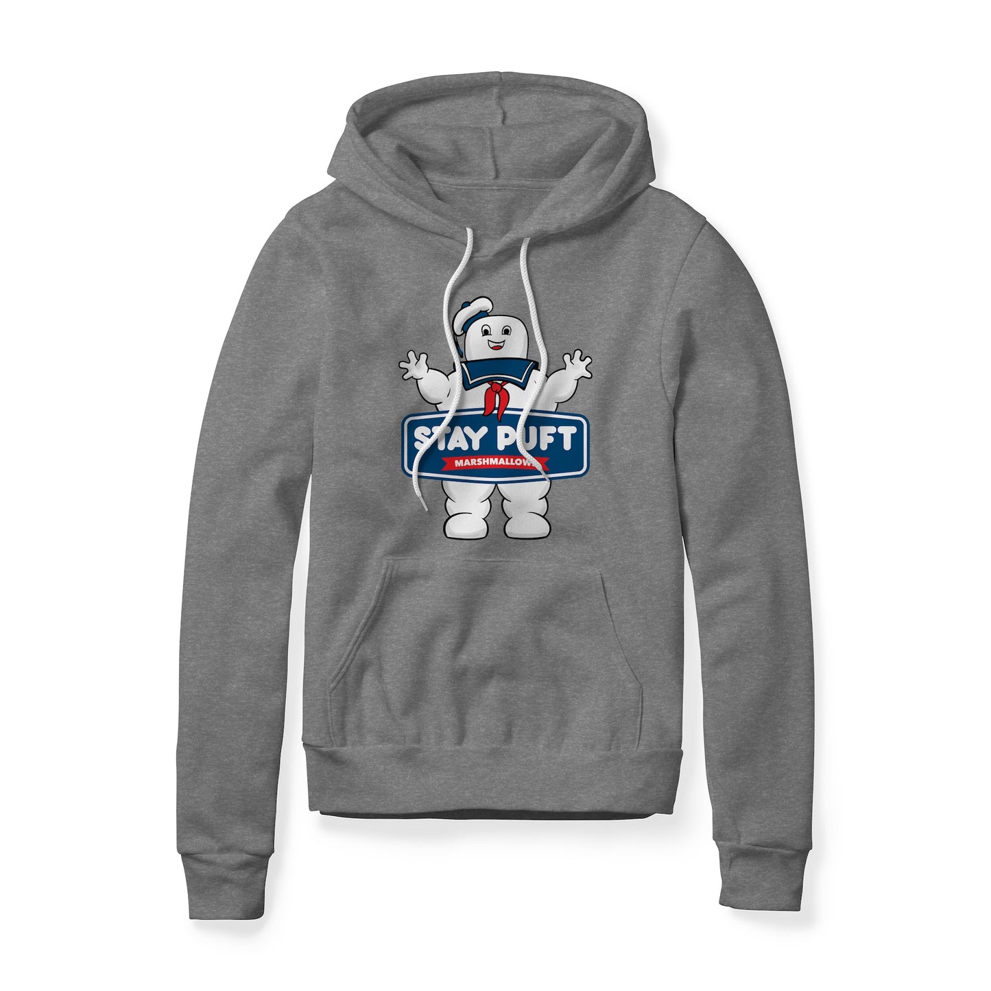 Stay Puft Marshmallows Logo (Good) : Ghostbusters Movie, Fleece Hoodie