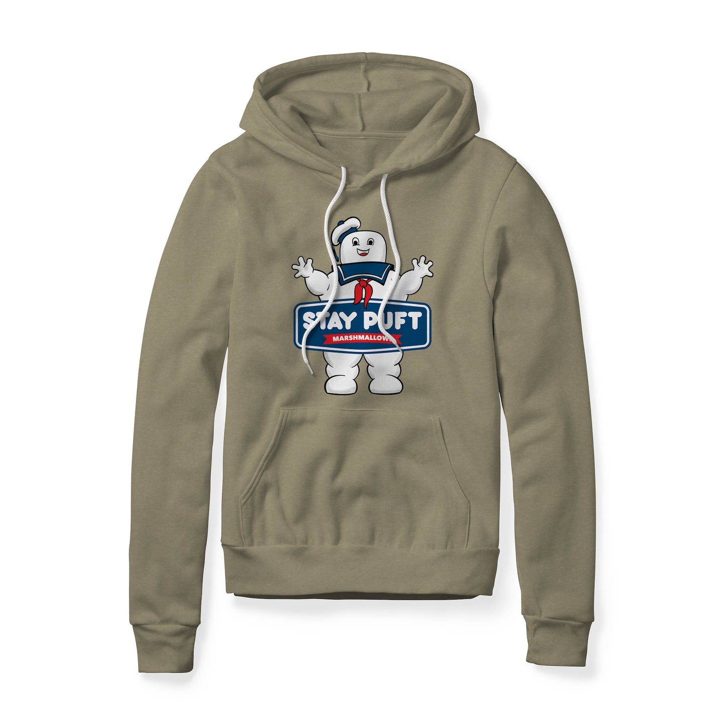 Stay Puft Marshmallows Logo (Good) : Ghostbusters Movie, Fleece Hoodie