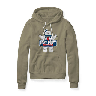Stay Puft Marshmallows Logo (Good) : Ghostbusters Movie, Fleece Hoodie