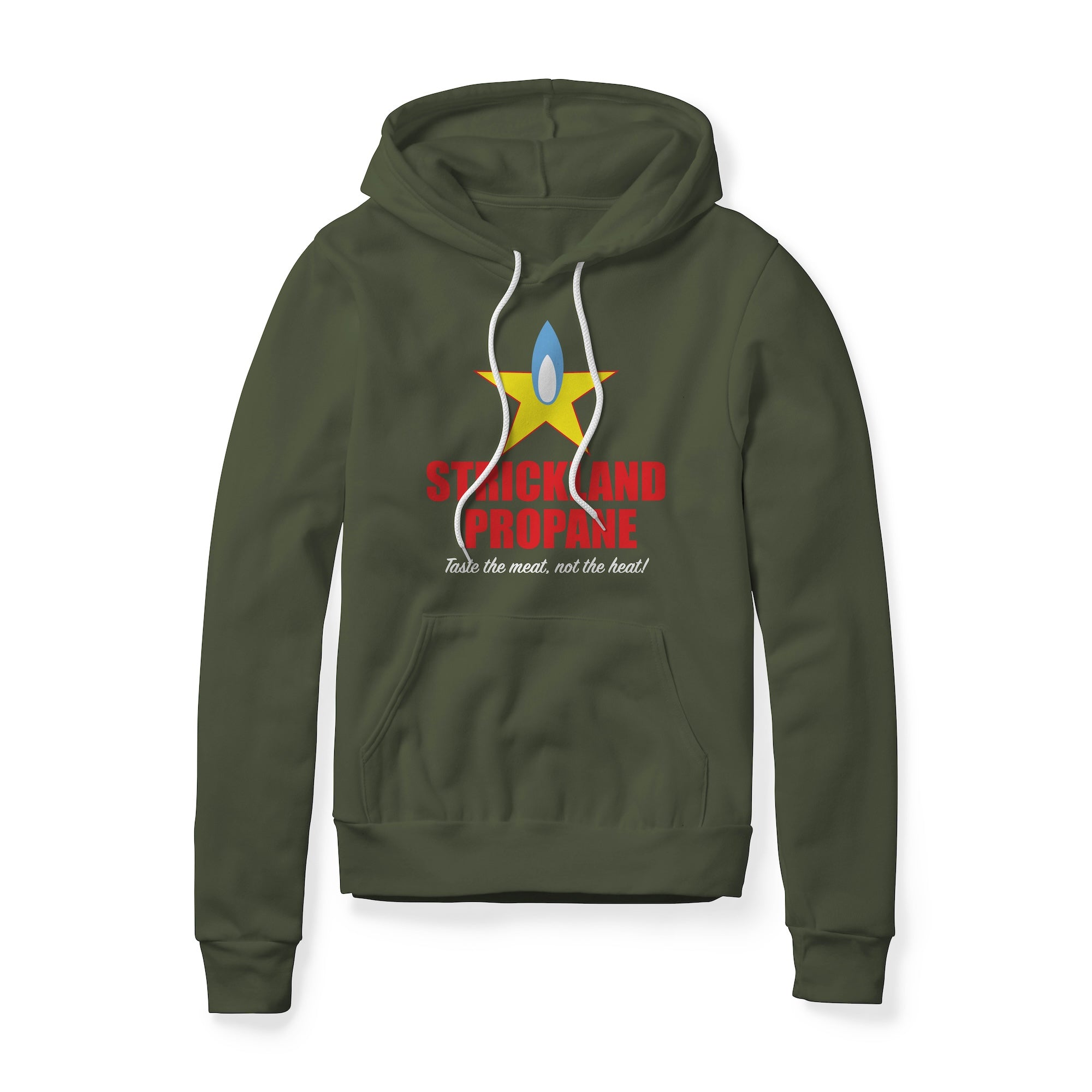 Strickland Propane Logo  : King Of The Hill Show, Fleece Hoodie