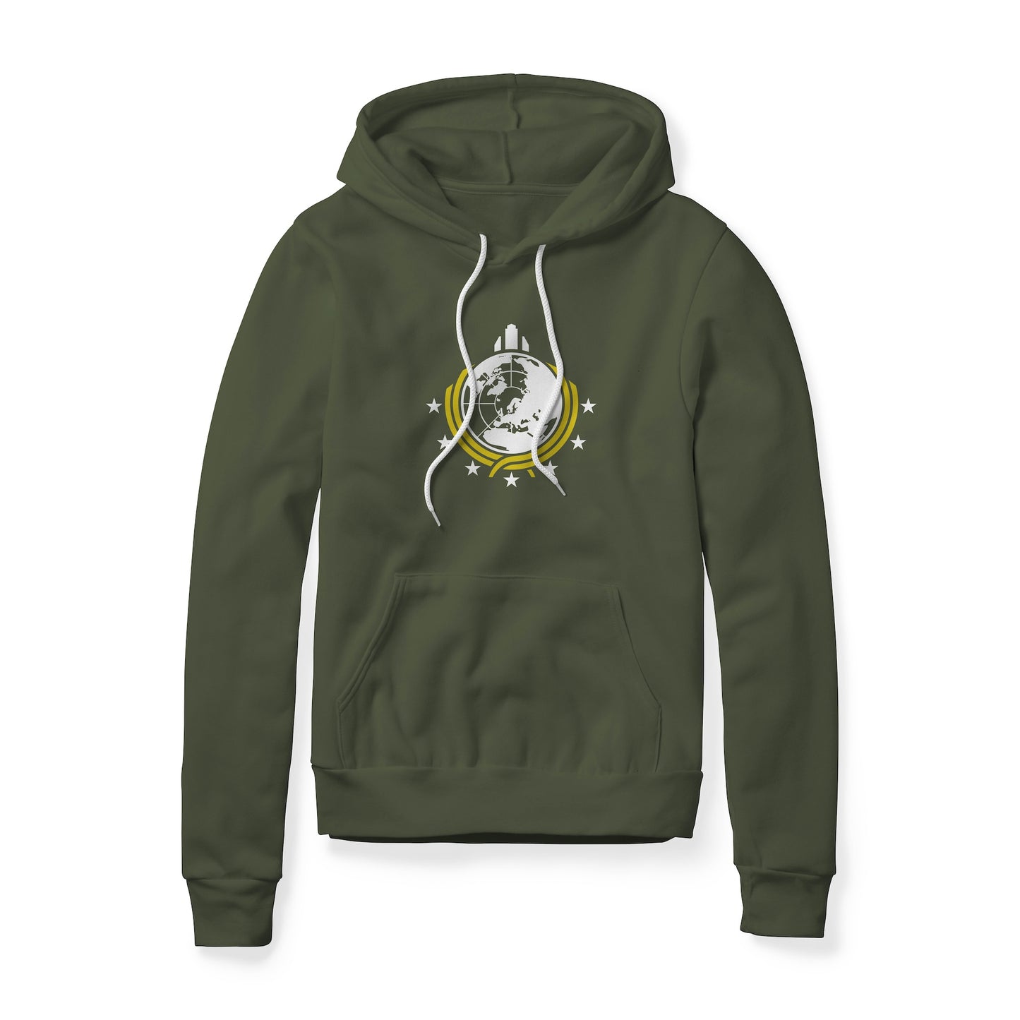 Super Earth Logo : Helldiver Game, Fleece Hoodie