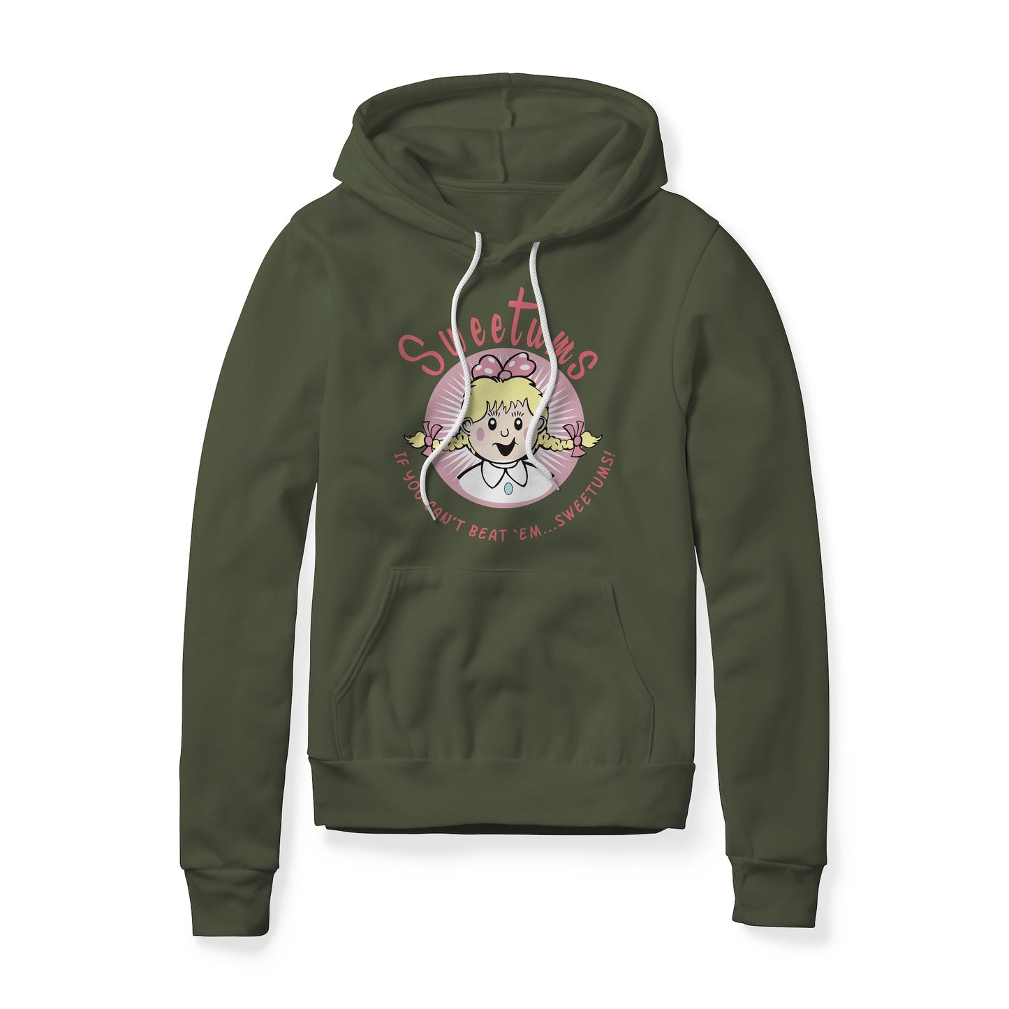 Sweetums Logo : Parks And Recreation Show, Fleece Hoodie
