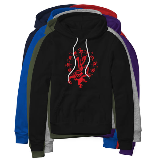 Army Of The Twelve Monkeys Logo : 12 Monkeys Movie, Fleece Hoodie