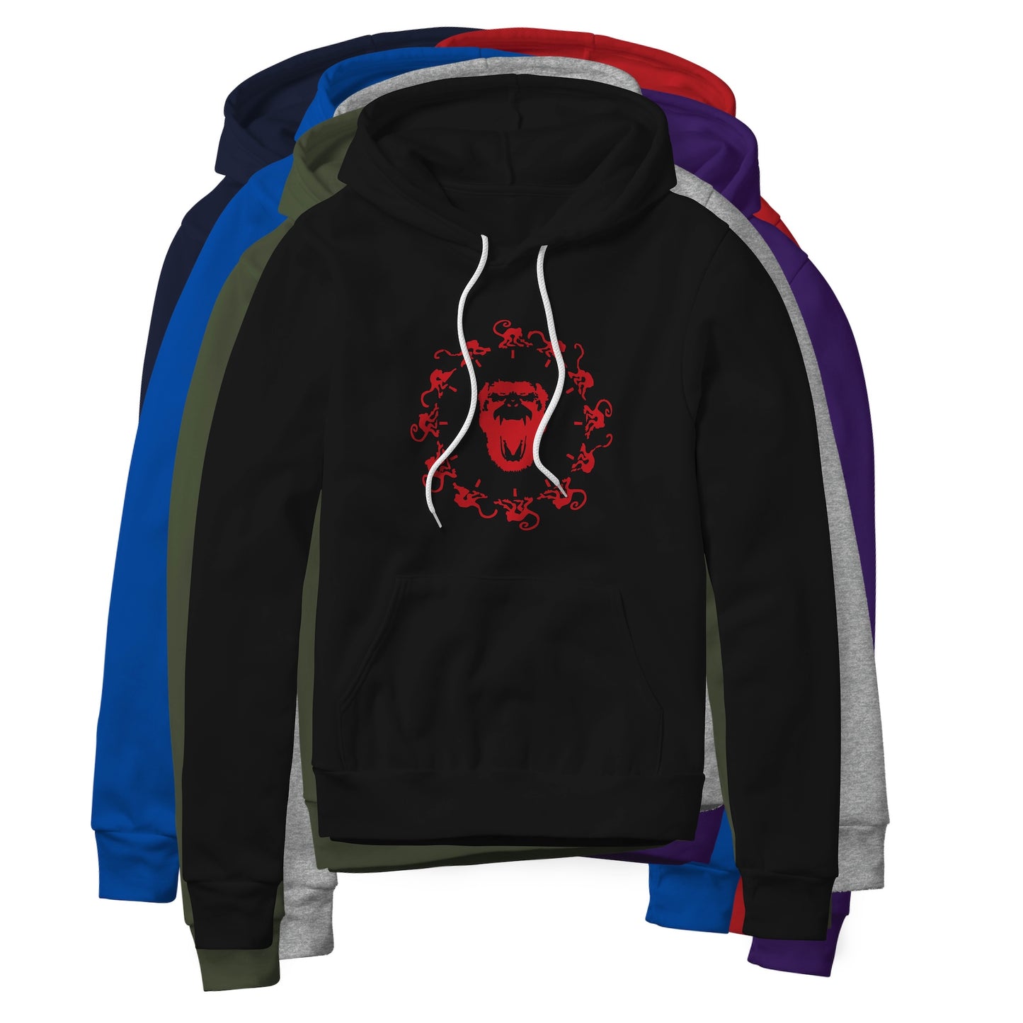 Army Of The Twelve Monkeys Logo : 12 Monkeys Show, Fleece Hoodie