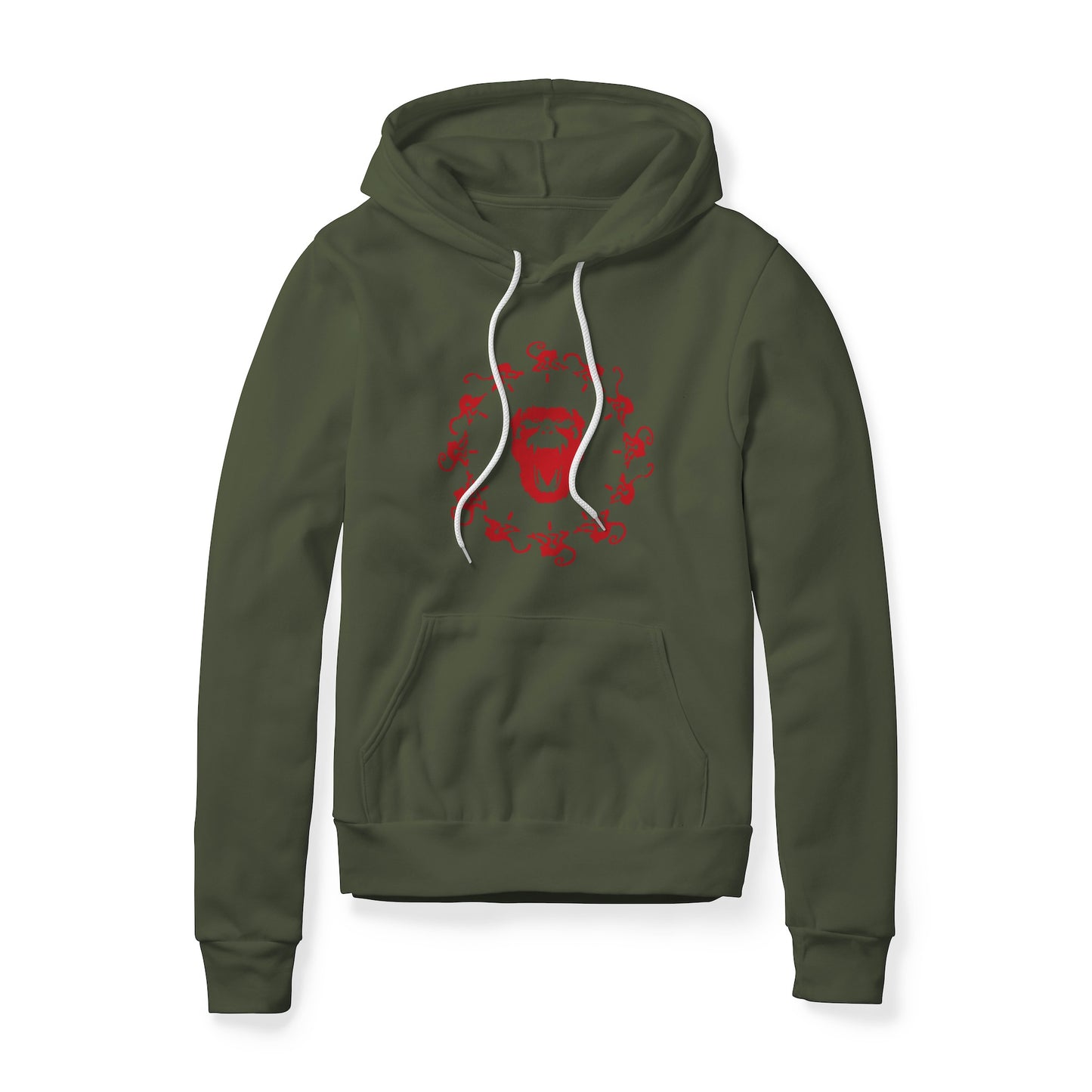 Army Of The Twelve Monkeys Logo : 12 Monkeys Show, Fleece Hoodie