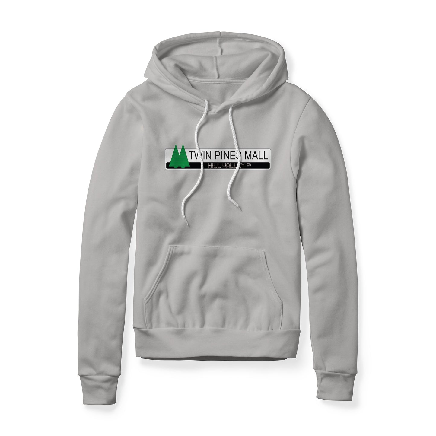 Twin Pines Mall Logo : Back To The Future Movie, Fleece Hoodie