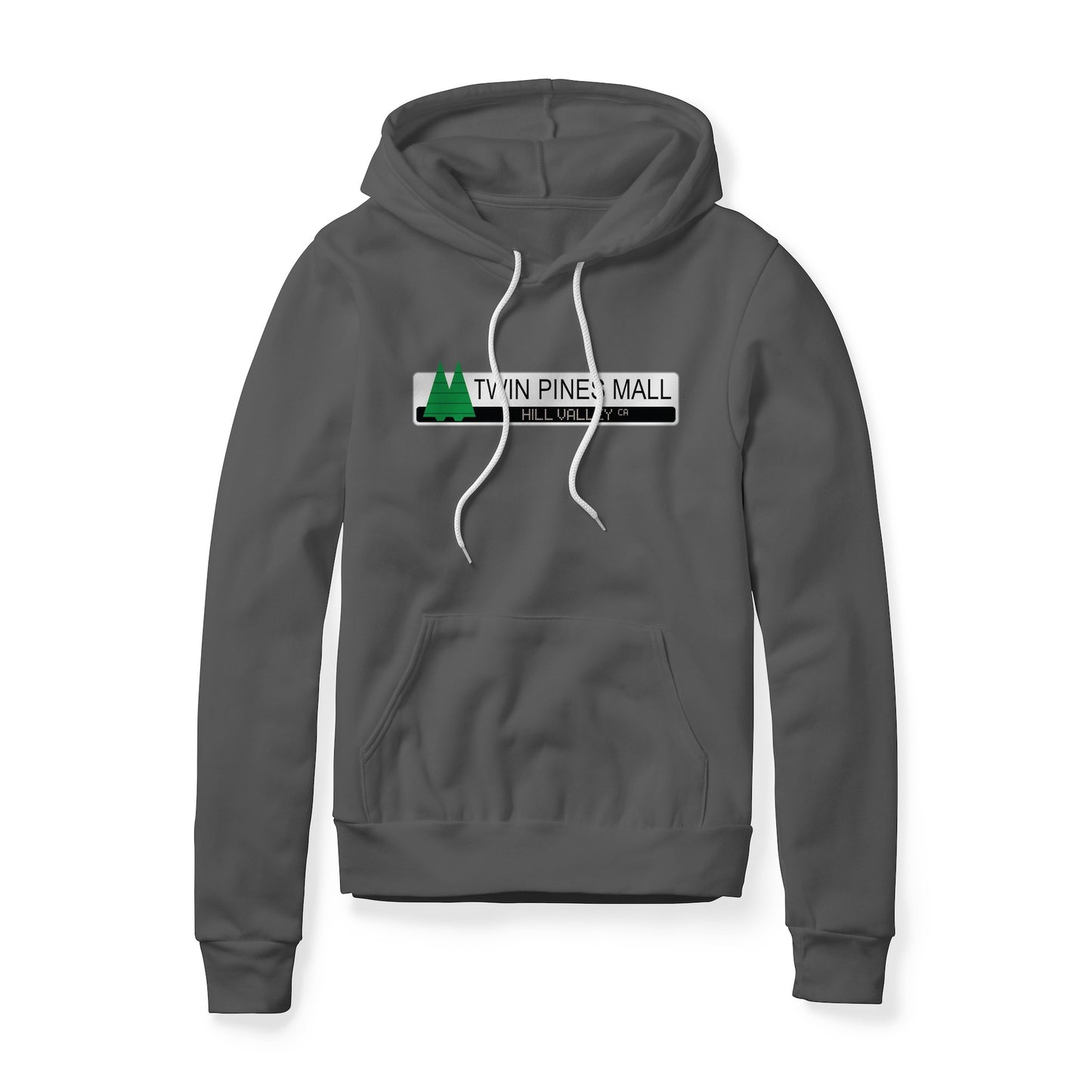 Twin Pines Mall Logo : Back To The Future Movie, Fleece Hoodie