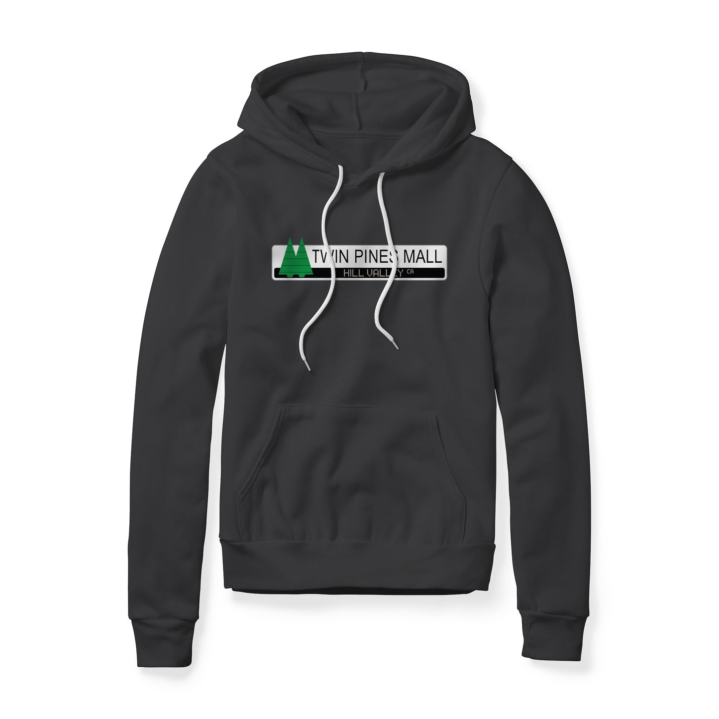 Twin Pines Mall Logo : Back To The Future Movie, Fleece Hoodie