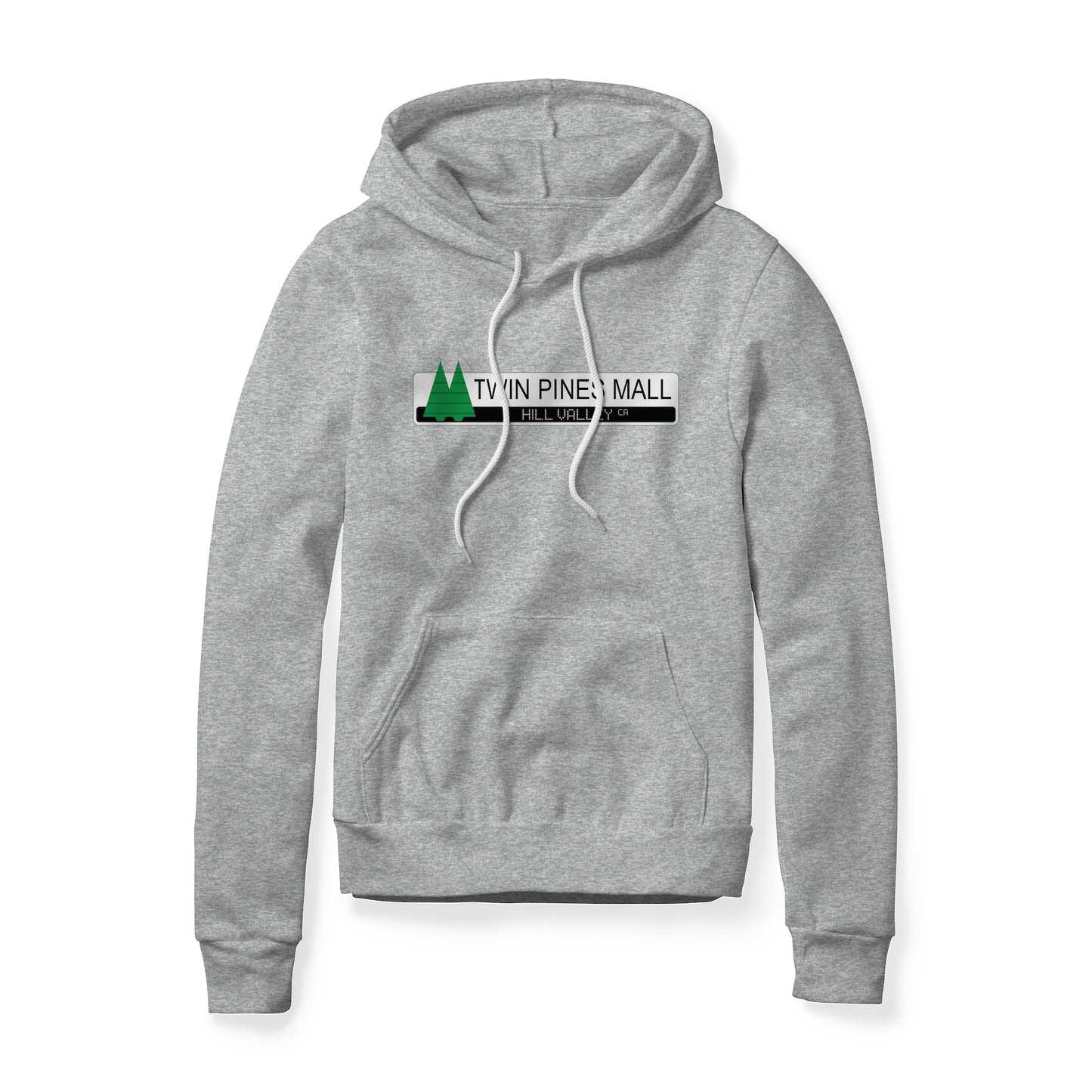 Twin Pines Mall Logo : Back To The Future Movie, Fleece Hoodie