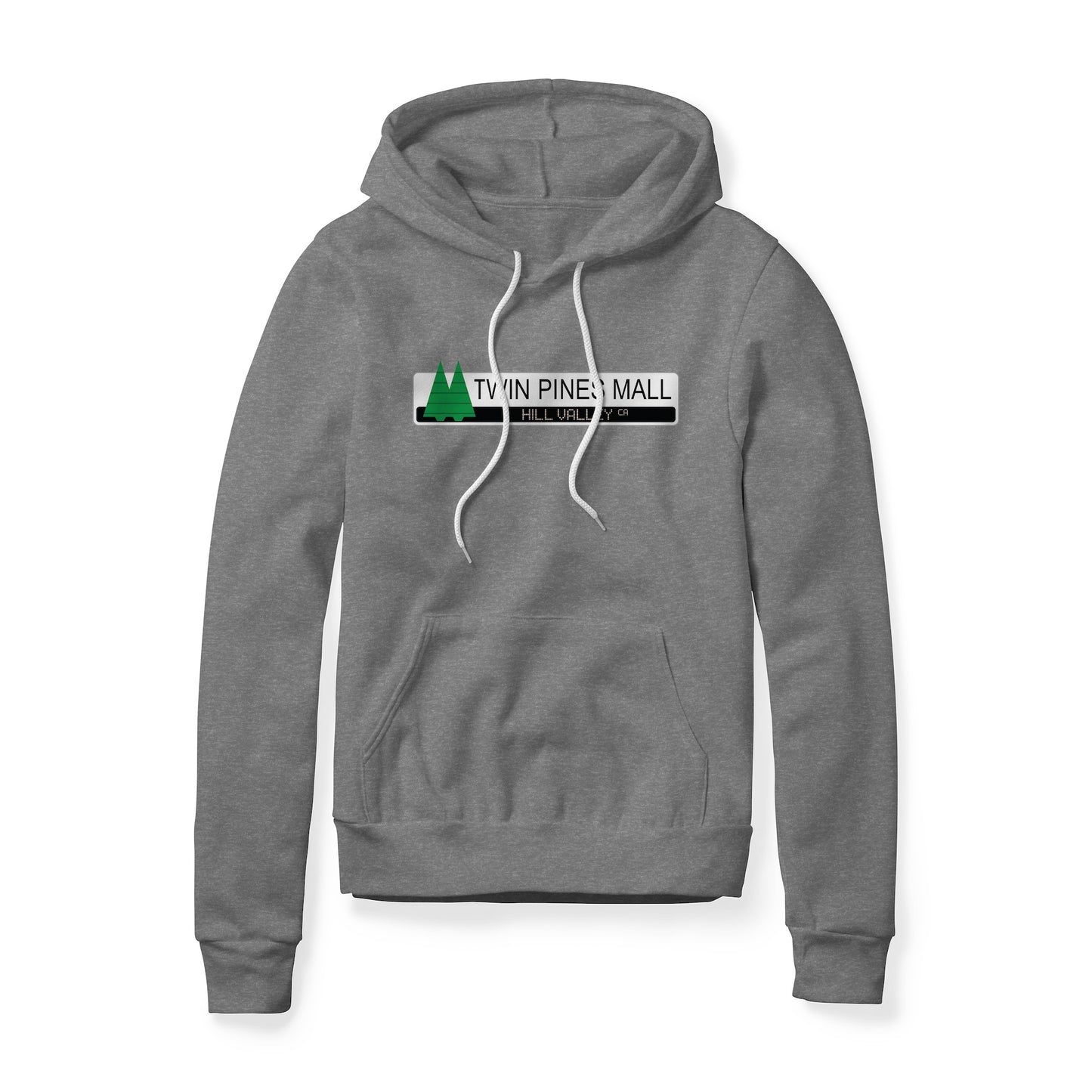 Twin Pines Mall Logo : Back To The Future Movie, Fleece Hoodie