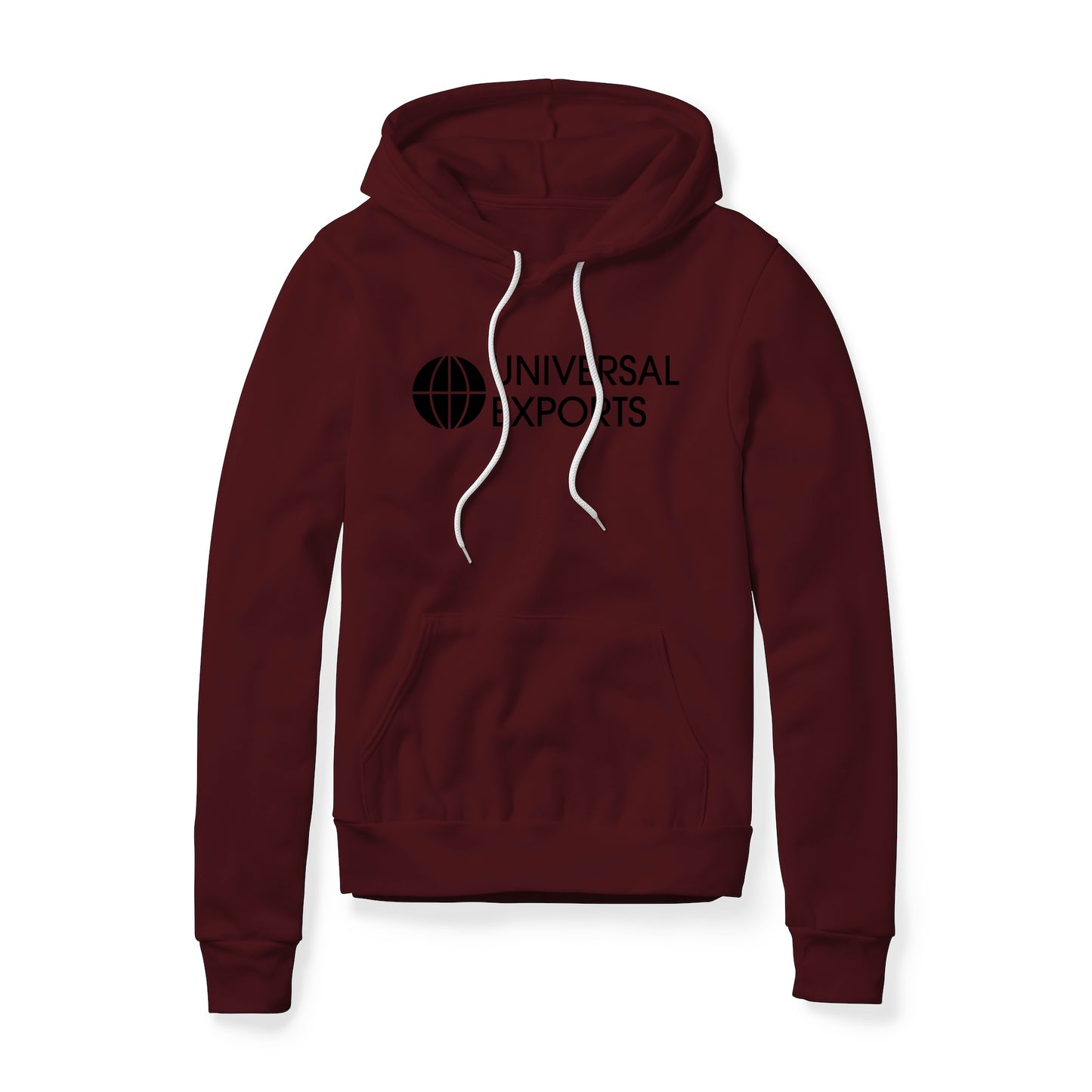 Universal Exports Logo (Black) : James Bond Movie, Fleece Hoodie