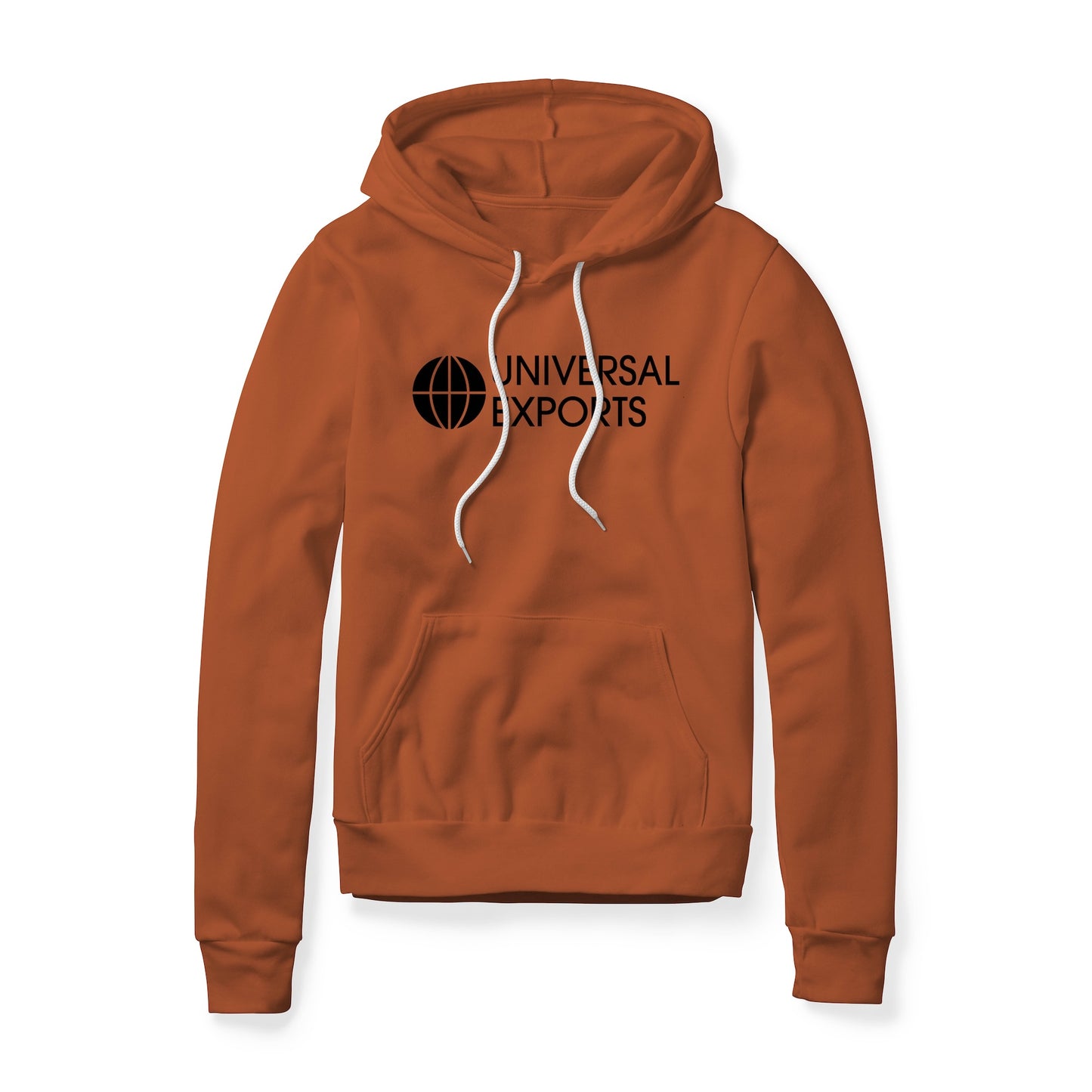 Universal Exports Logo (Black) : James Bond Movie, Fleece Hoodie