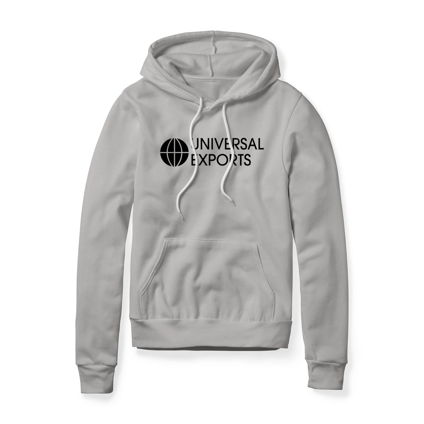 Universal Exports Logo (Black) : James Bond Movie, Fleece Hoodie