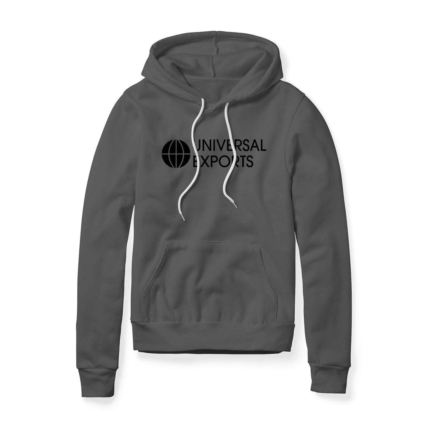Universal Exports Logo (Black) : James Bond Movie, Fleece Hoodie