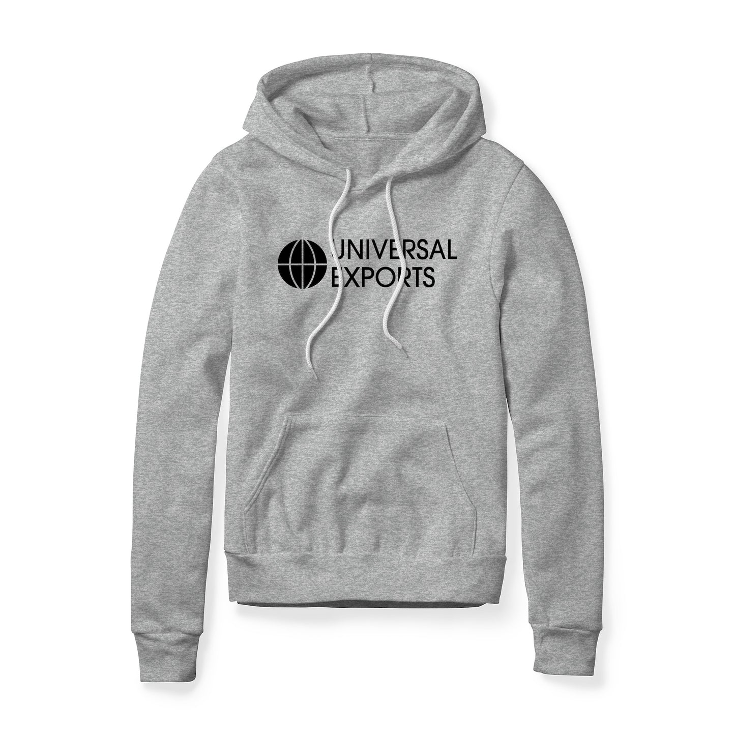 Universal Exports Logo (Black) : James Bond Movie, Fleece Hoodie