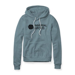 Universal Exports Logo (Black) : James Bond Movie, Fleece Hoodie