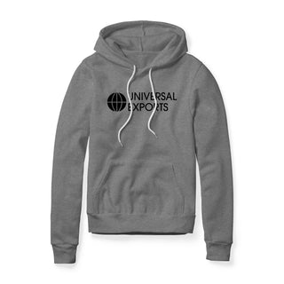 Universal Exports Logo (Black) : James Bond Movie, Fleece Hoodie