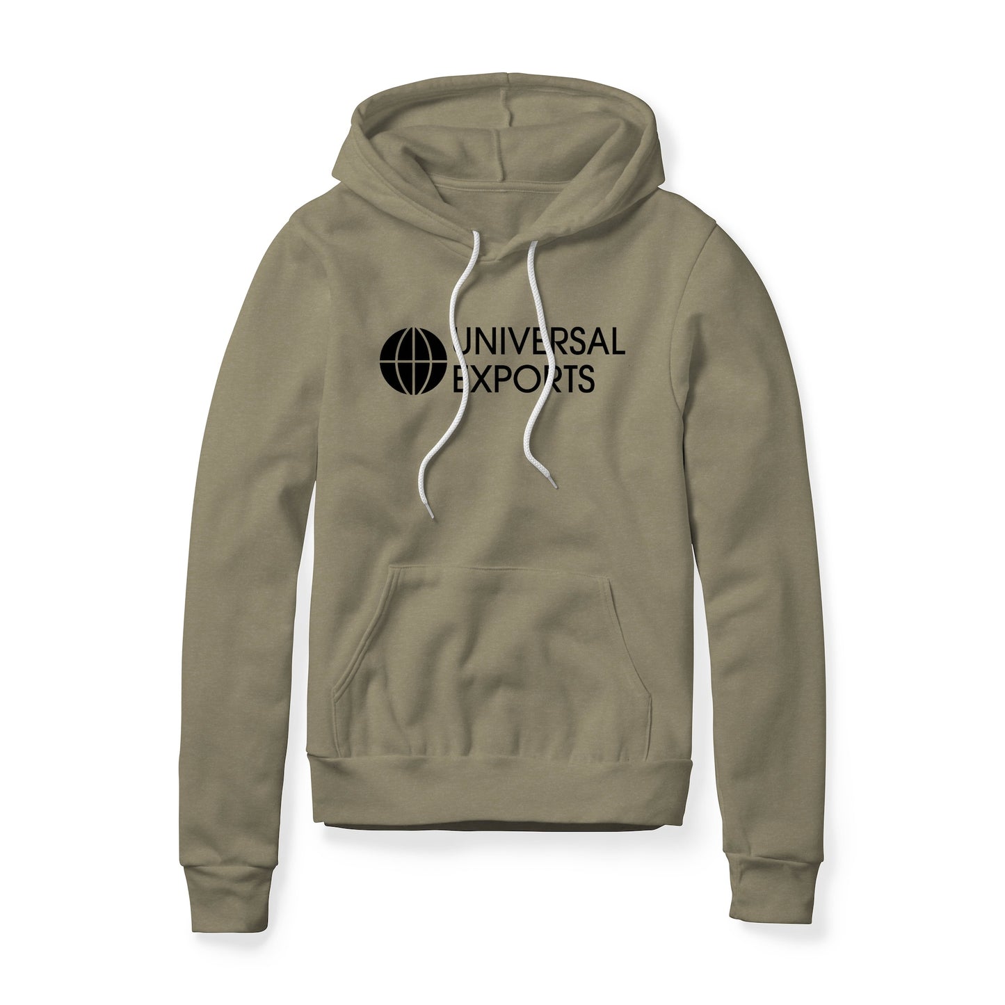 Universal Exports Logo (Black) : James Bond Movie, Fleece Hoodie