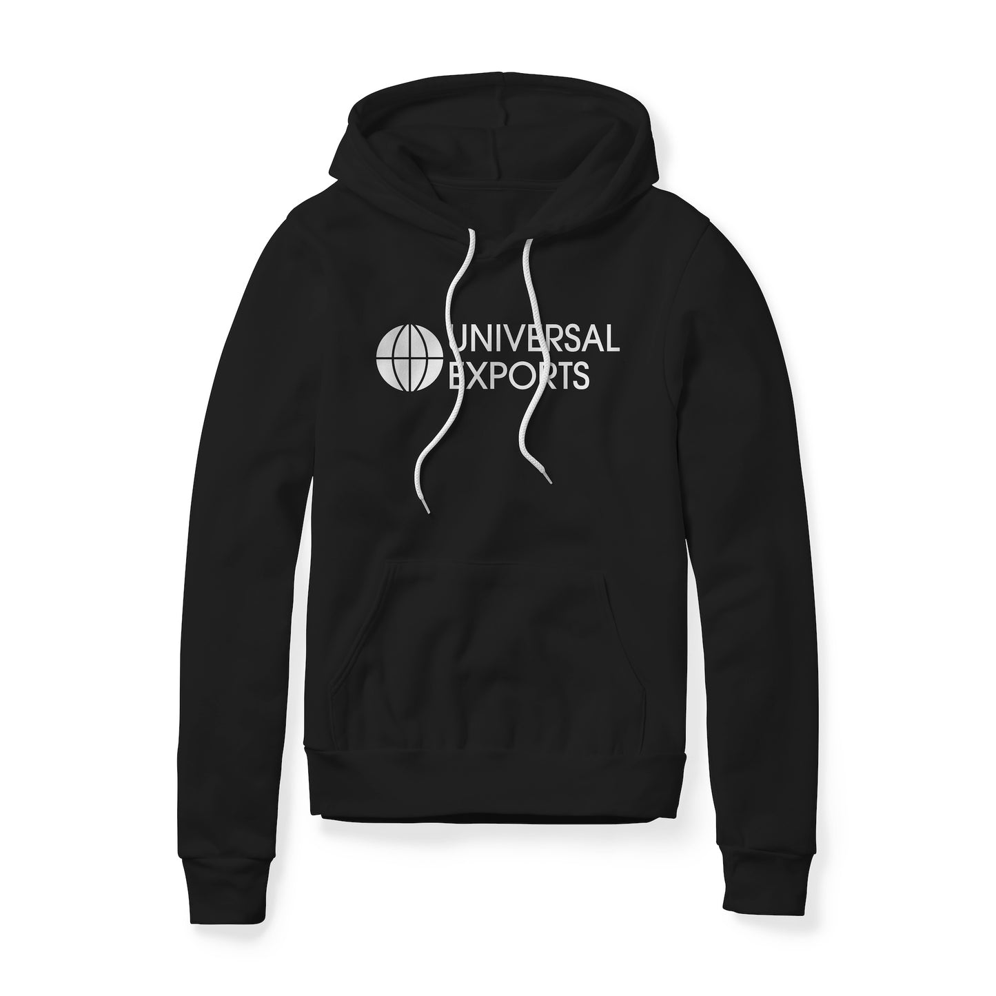 Universal Exports Logo (White) : James Bond Movie, Fleece Hoodie