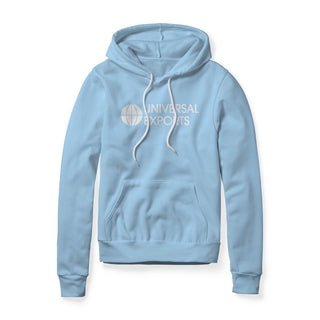 Universal Exports Logo (White) : James Bond Movie, Fleece Hoodie