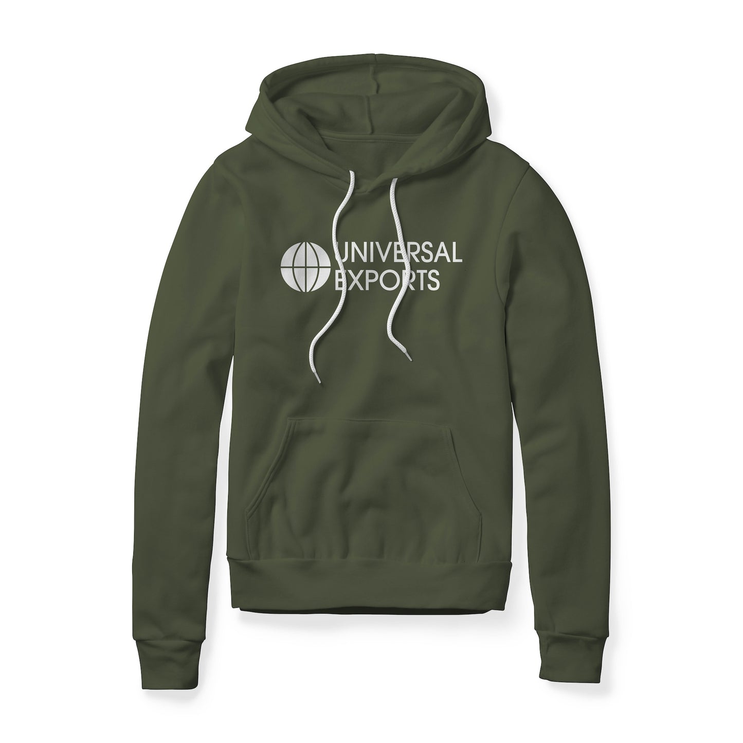 Universal Exports Logo (White) : James Bond Movie, Fleece Hoodie
