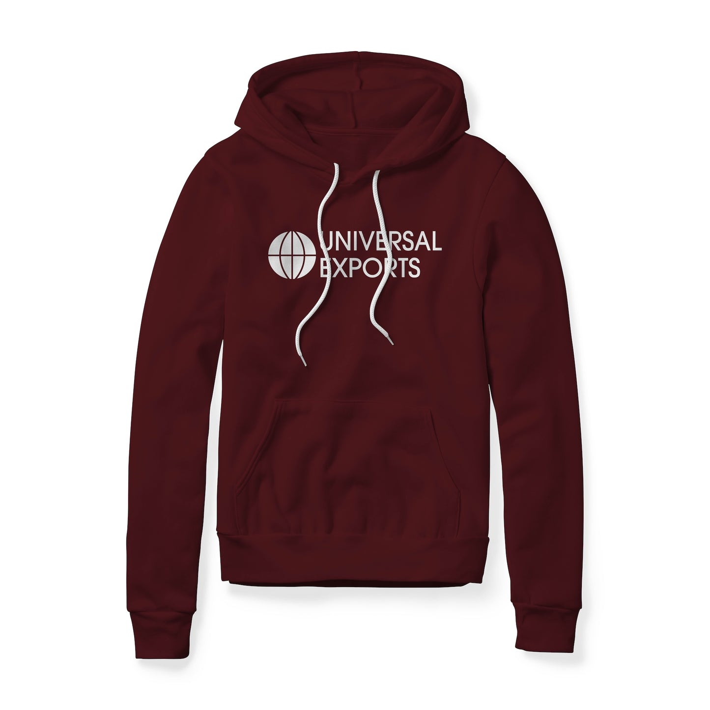 Universal Exports Logo (White) : James Bond Movie, Fleece Hoodie