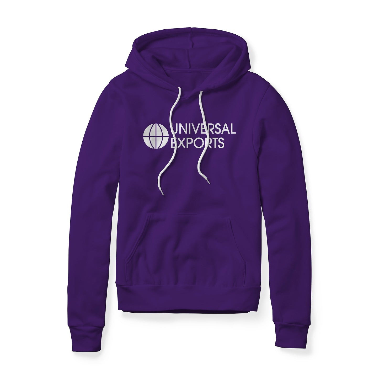Universal Exports Logo (White) : James Bond Movie, Fleece Hoodie