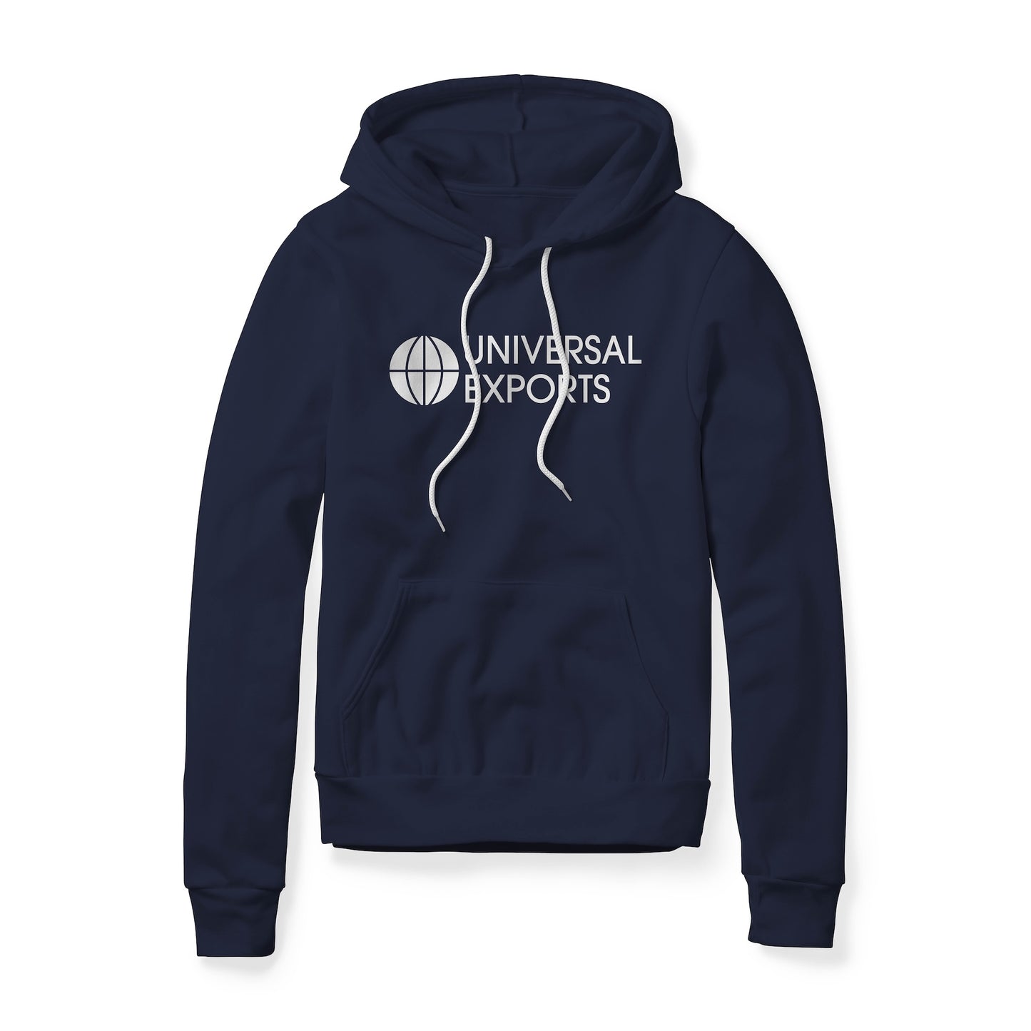 Universal Exports Logo (White) : James Bond Movie, Fleece Hoodie