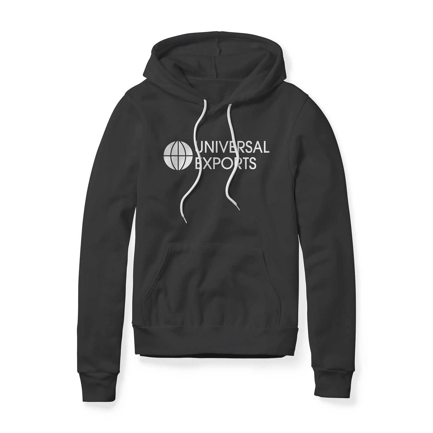 Universal Exports Logo (White) : James Bond Movie, Fleece Hoodie