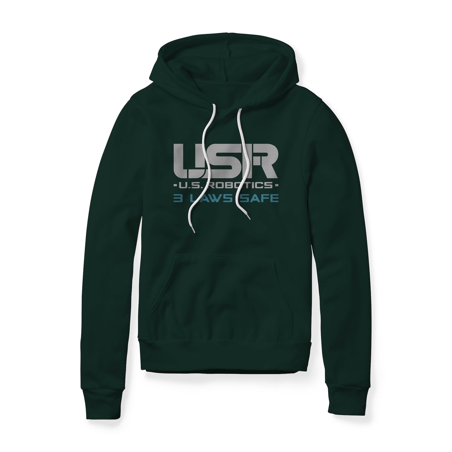 US Robotics Logo : I, Robot Movie, Fleece Hoodie