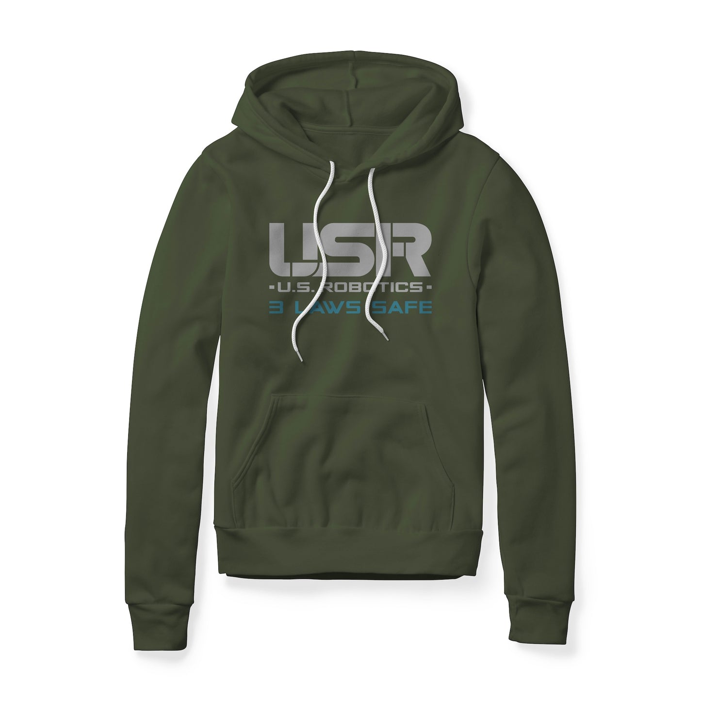 US Robotics Logo : I, Robot Movie, Fleece Hoodie