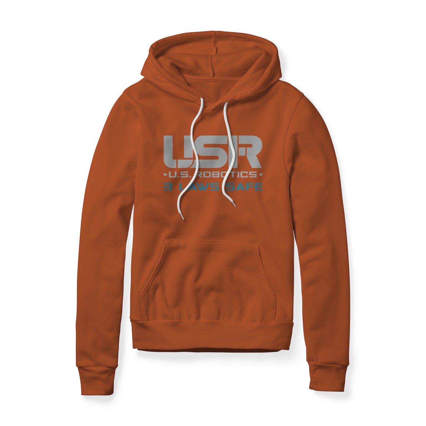US Robotics Logo : I, Robot Movie, Fleece Hoodie