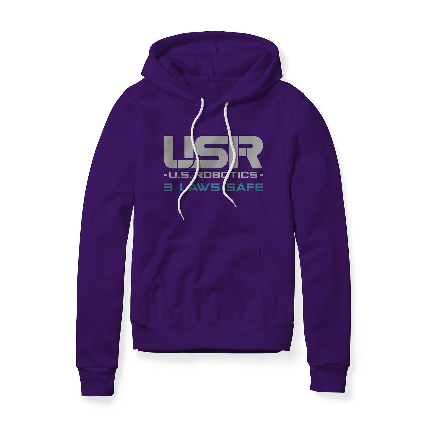 US Robotics Logo : I, Robot Movie, Fleece Hoodie