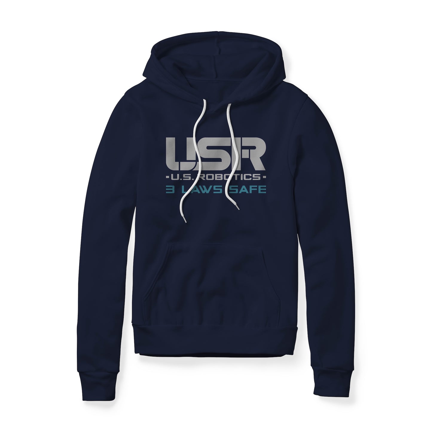 US Robotics Logo : I, Robot Movie, Fleece Hoodie