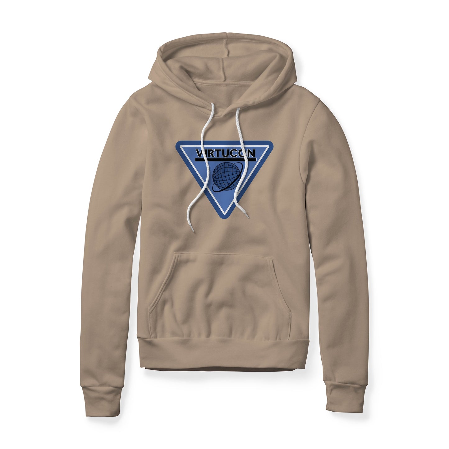 Virtucon Logo : Austin Powers Movie, Fleece Hoodie