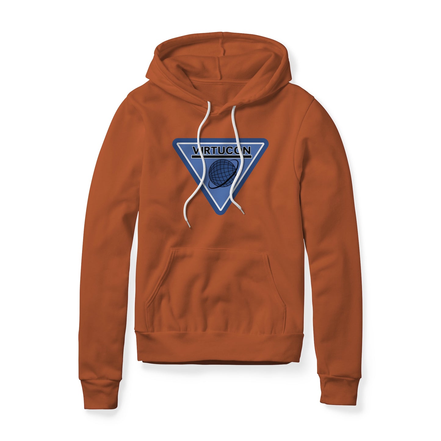 Virtucon Logo : Austin Powers Movie, Fleece Hoodie