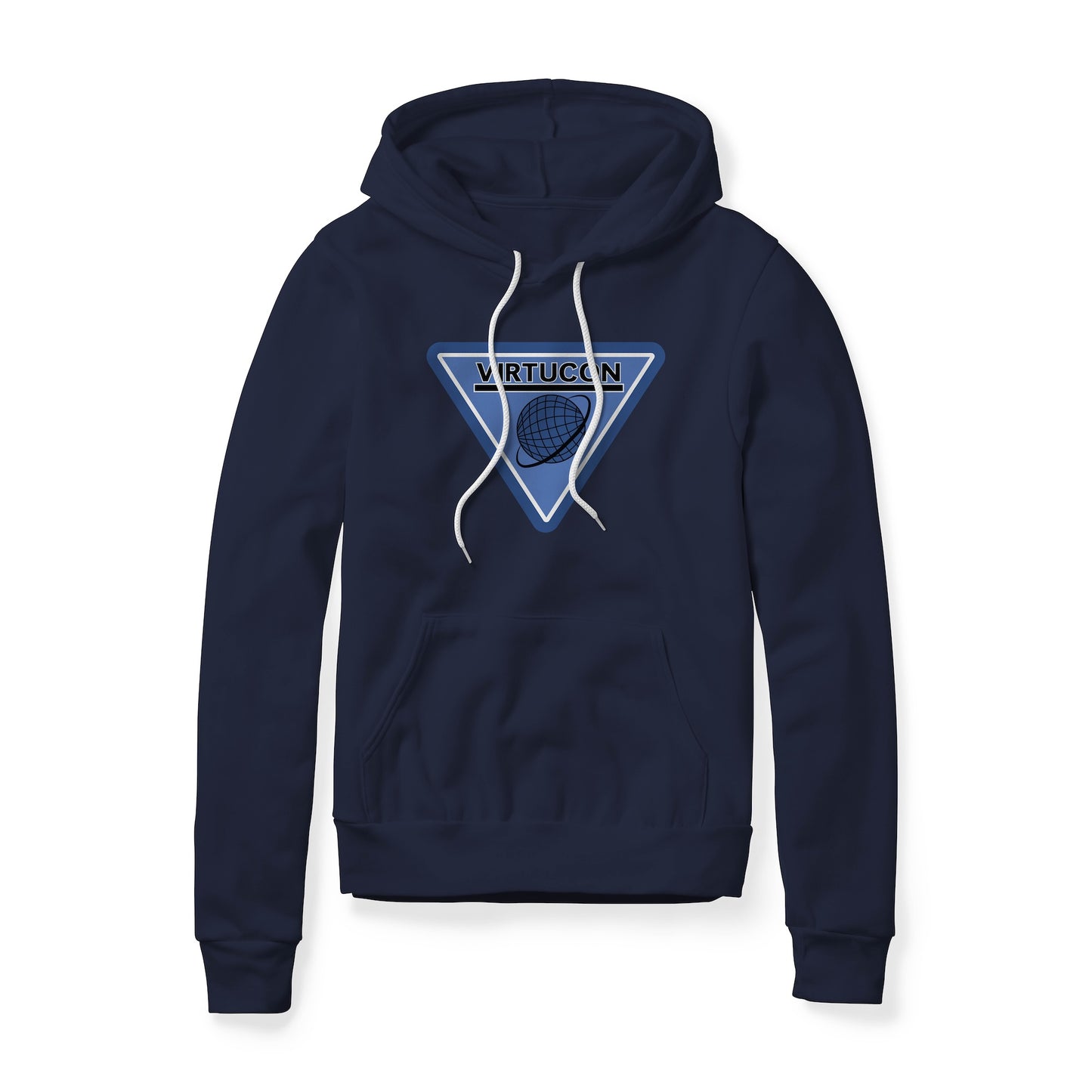 Virtucon Logo : Austin Powers Movie, Fleece Hoodie