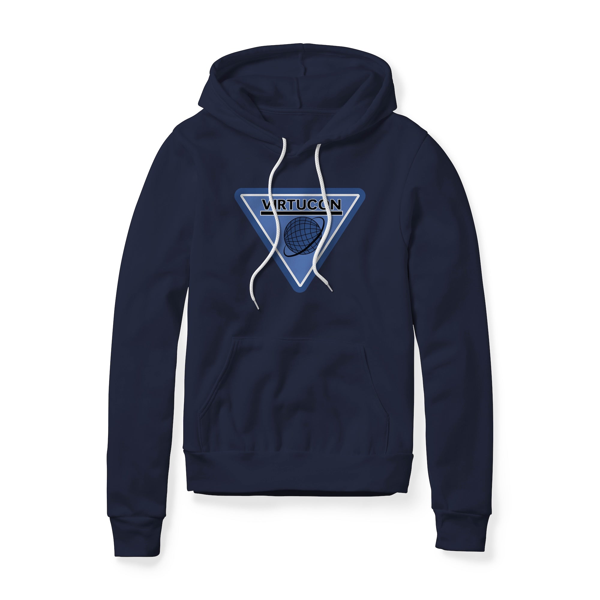 Virtucon Logo : Austin Powers Movie, Fleece Hoodie