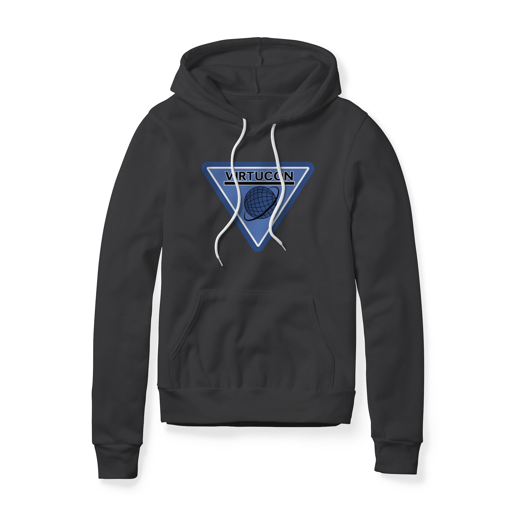 Virtucon Logo : Austin Powers Movie, Fleece Hoodie