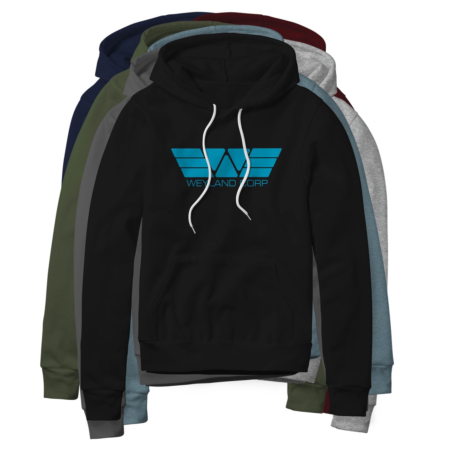 Weyland Corporation Logo : Alien Prometheus Movie, Fleece Hoodie