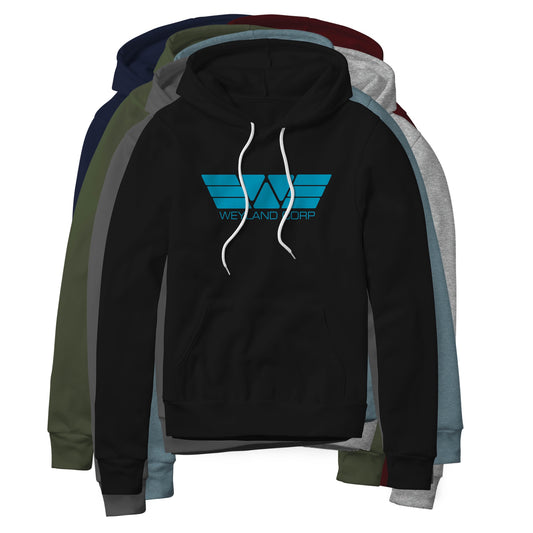 Weyland Corporation Logo : Alien Prometheus Movie, Fleece Hoodie
