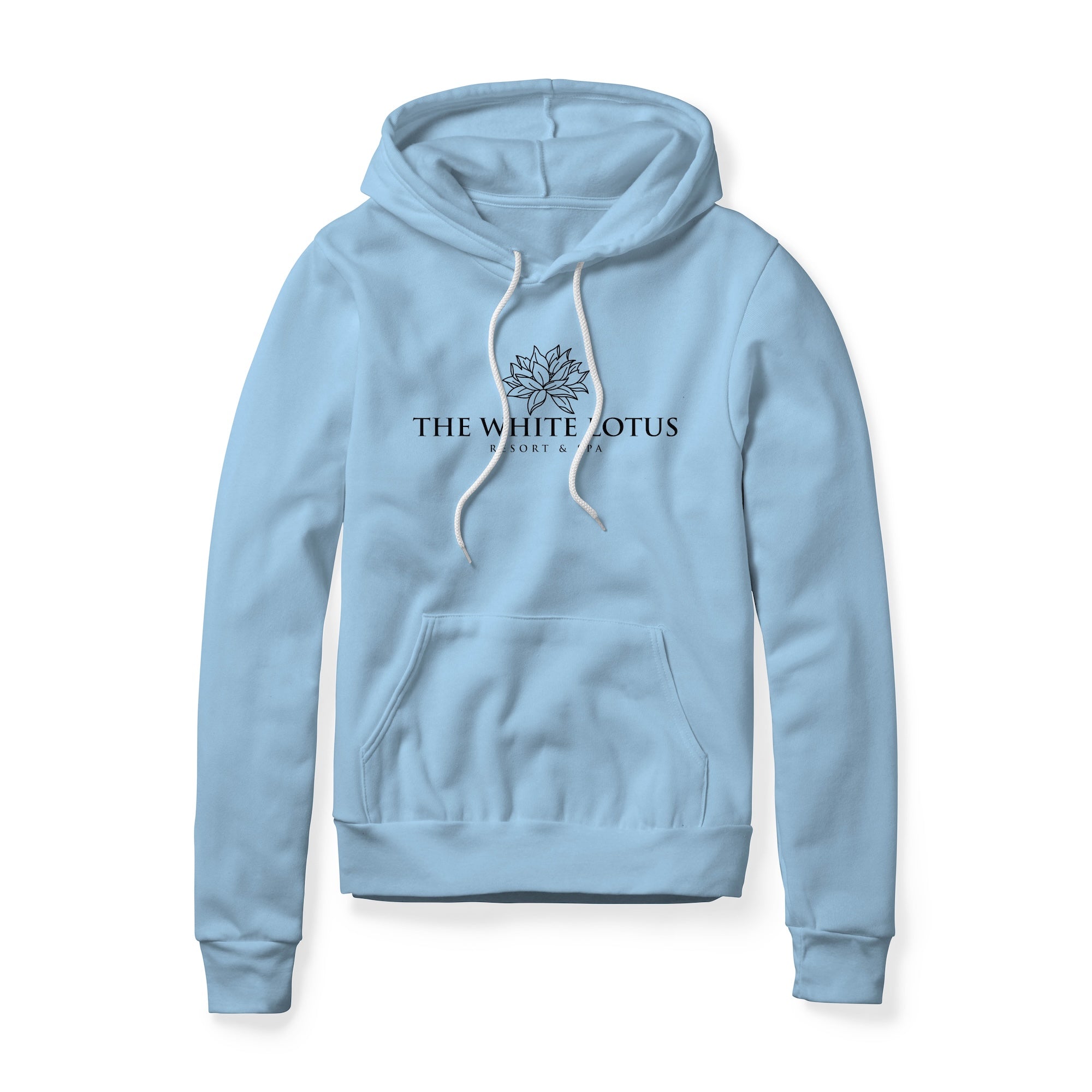 White Lotus Logo (Black) : White Lotus Show, Fleece Hoodie