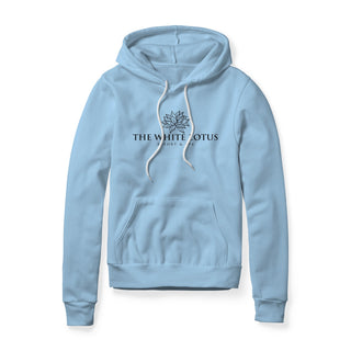 White Lotus Logo (Black) : White Lotus Show, Fleece Hoodie