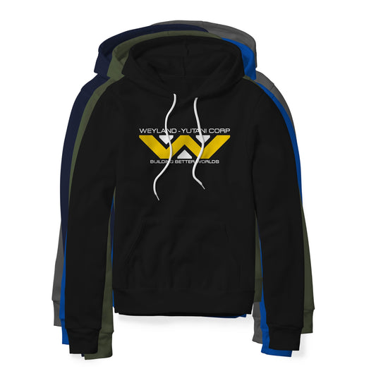 Weyland-Yutani Logo : Alien Movie, Fleece Hoodie