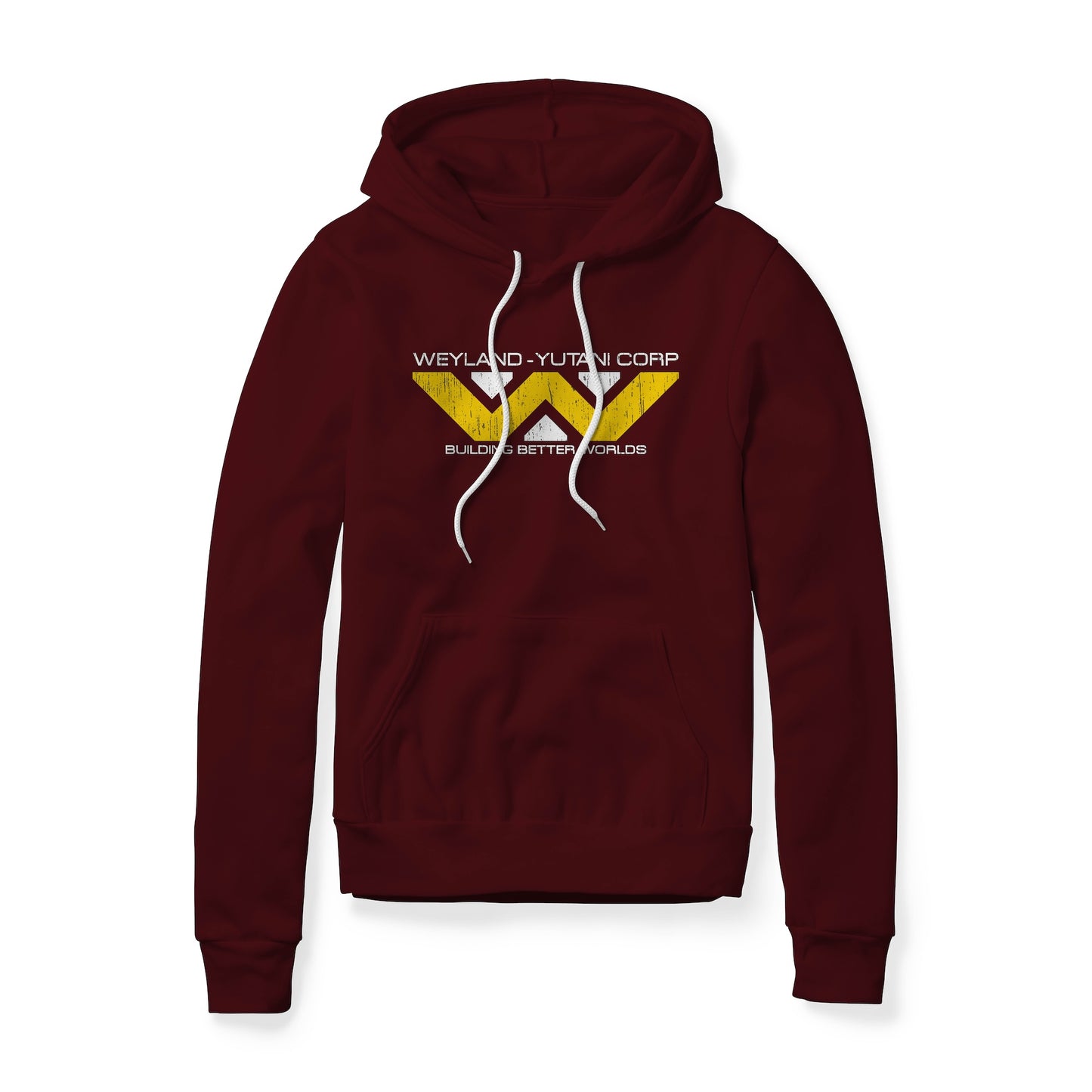 Weyland-Yutani Distressed Logo : Alien Movie, Fleece Hoodie