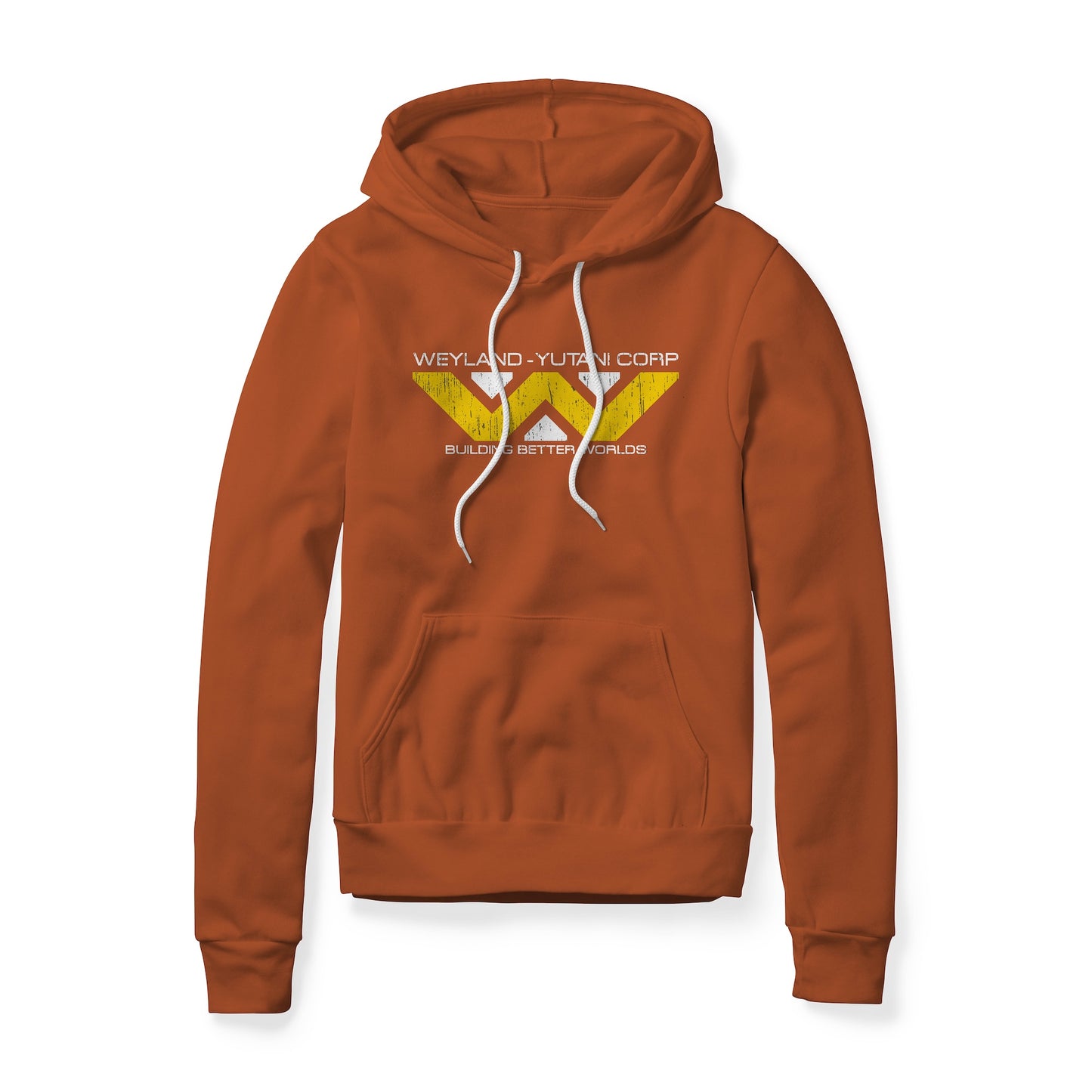 Weyland-Yutani Distressed Logo : Alien Movie, Fleece Hoodie