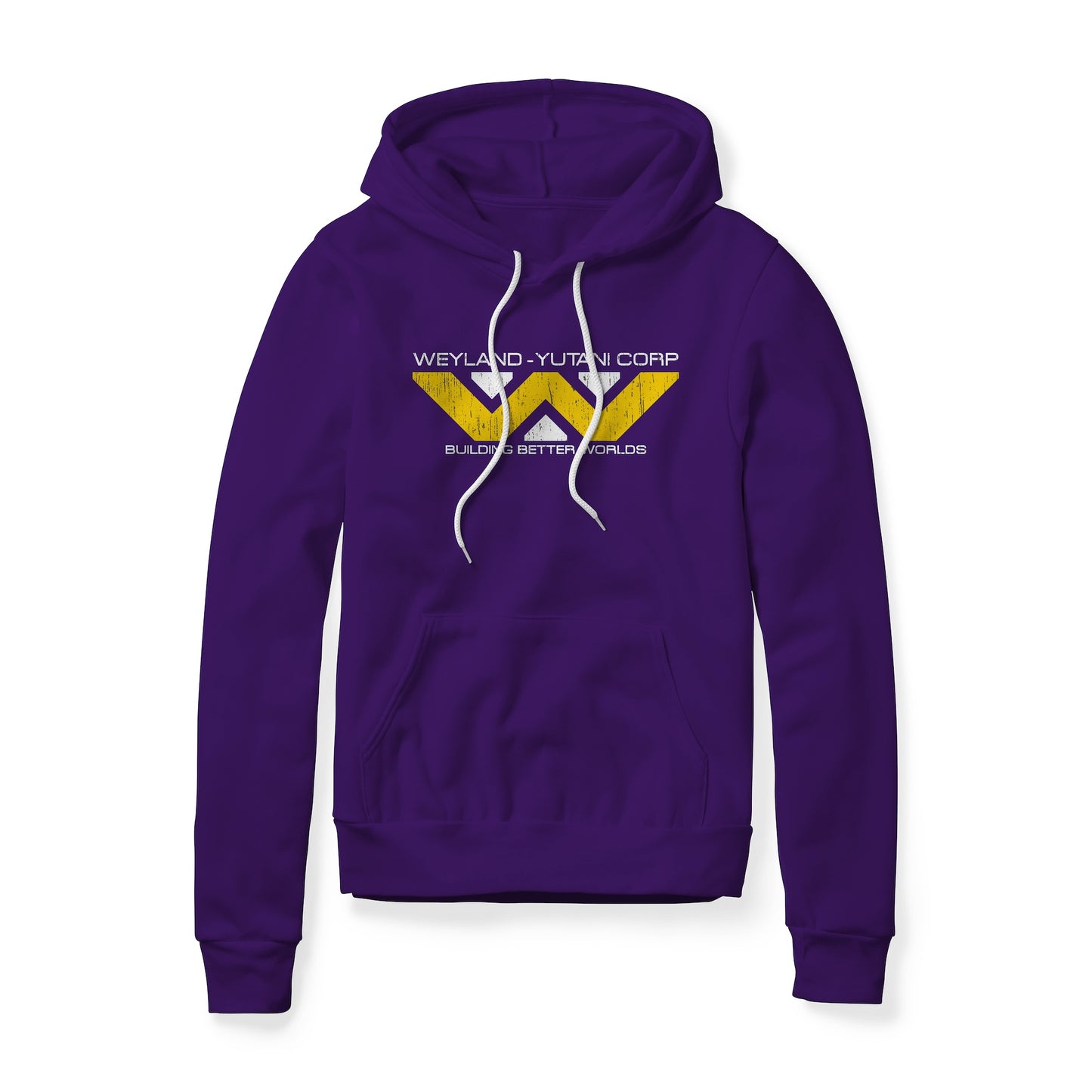 Weyland-Yutani Distressed Logo : Alien Movie, Fleece Hoodie