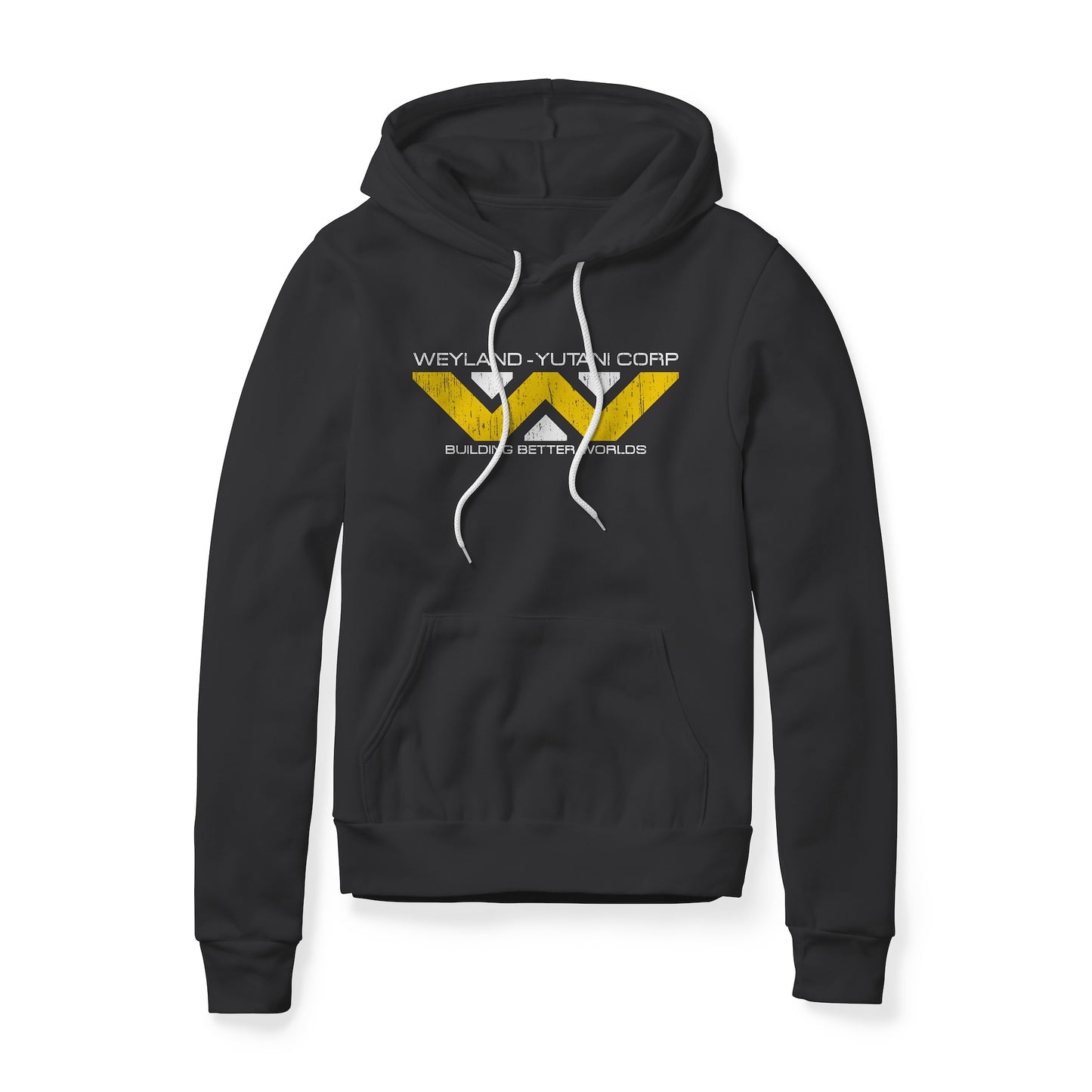 Weyland-Yutani Distressed Logo : Alien Movie, Fleece Hoodie