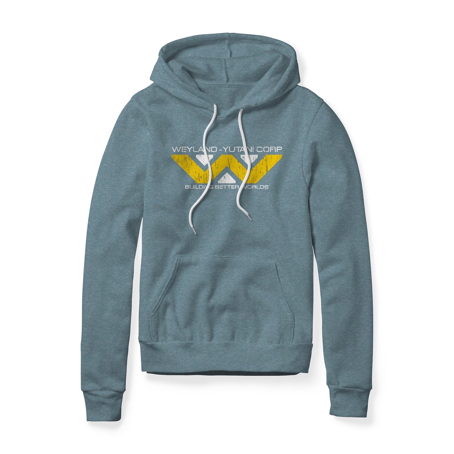 Weyland-Yutani Distressed Logo : Alien Movie, Fleece Hoodie