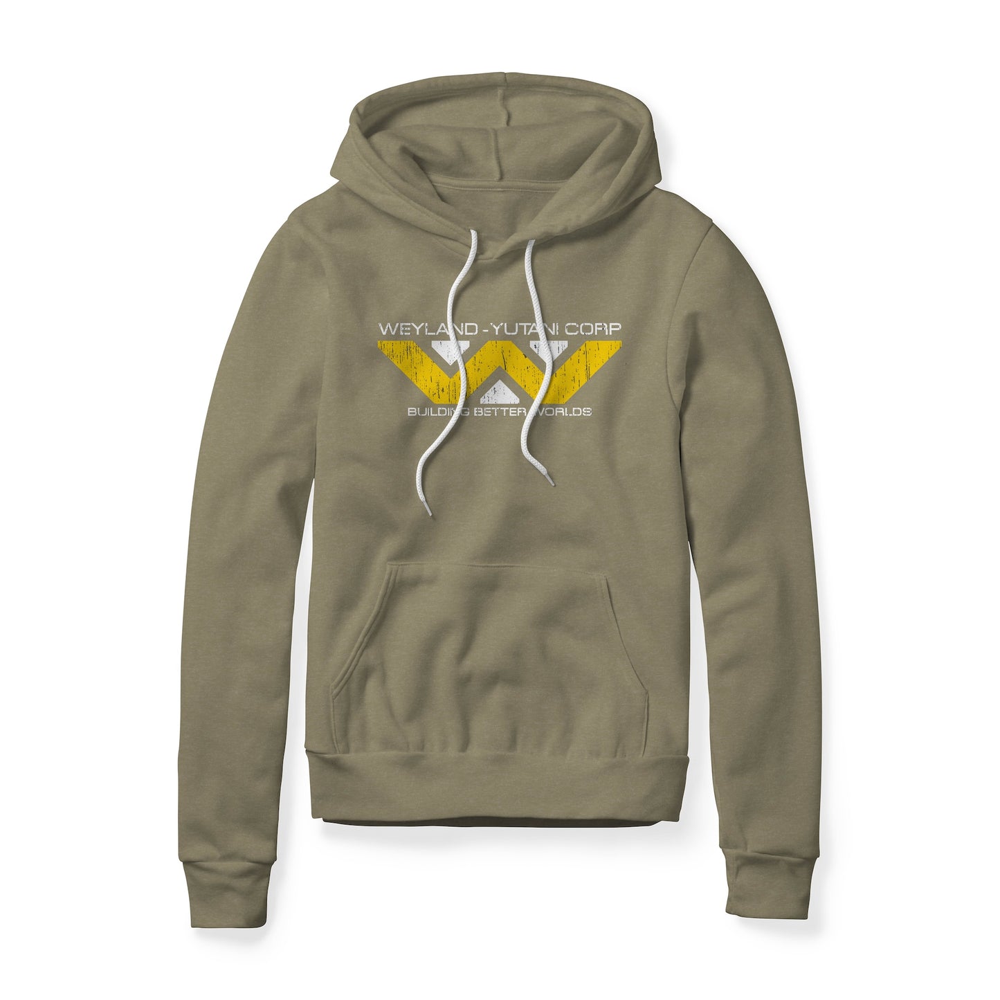 Weyland-Yutani Distressed Logo : Alien Movie, Fleece Hoodie